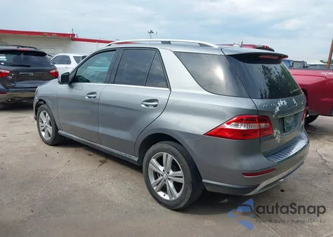 2014 Mercedes-Benz Ml 350 из США, поврежденный, VIN 4JGDA5JB1EA412095